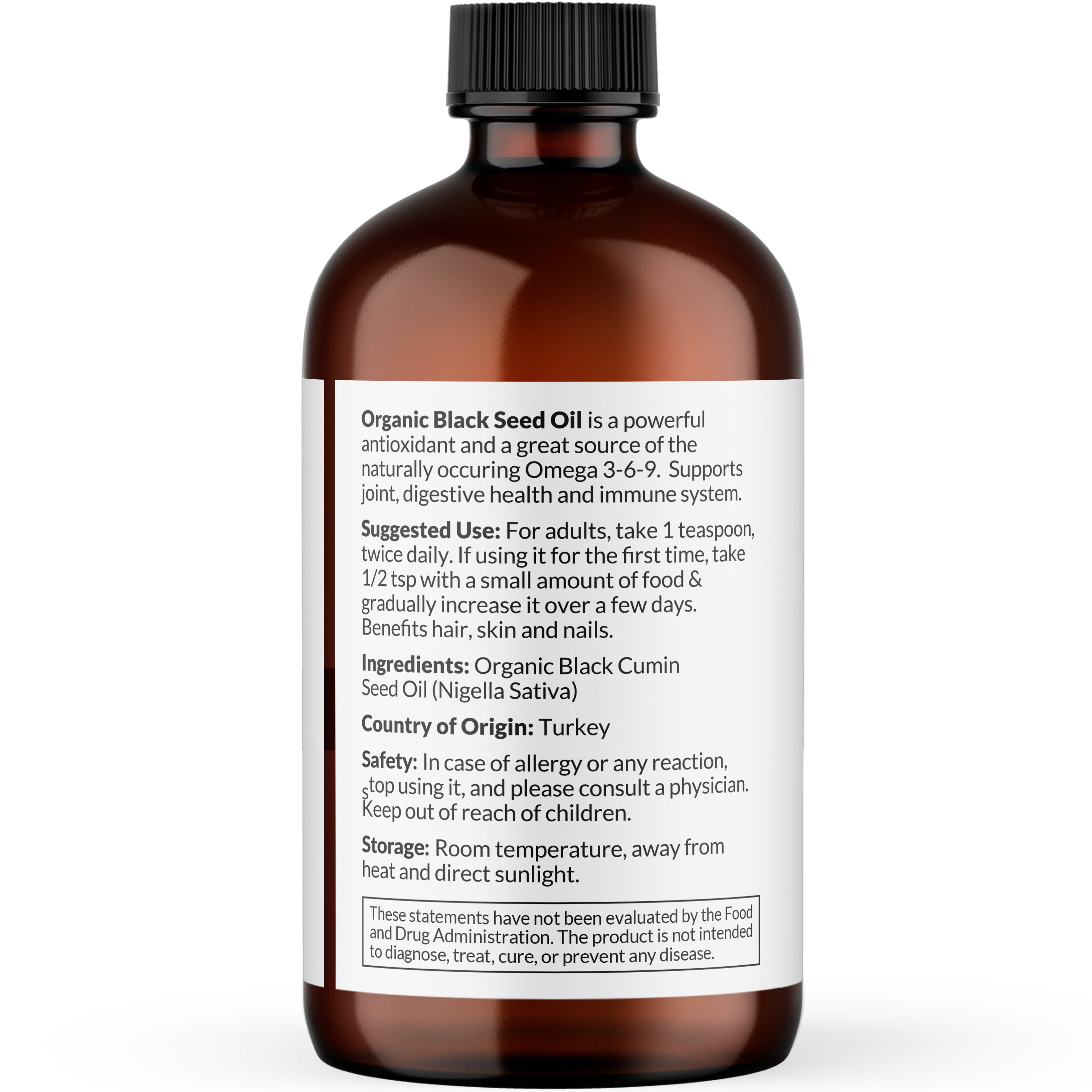 Black Seed Oil (4oz)