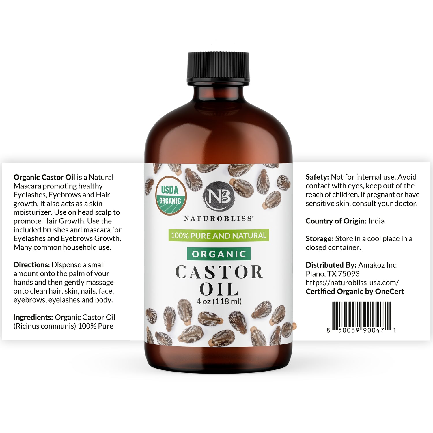 Castor (USDA Organic) (4oz)