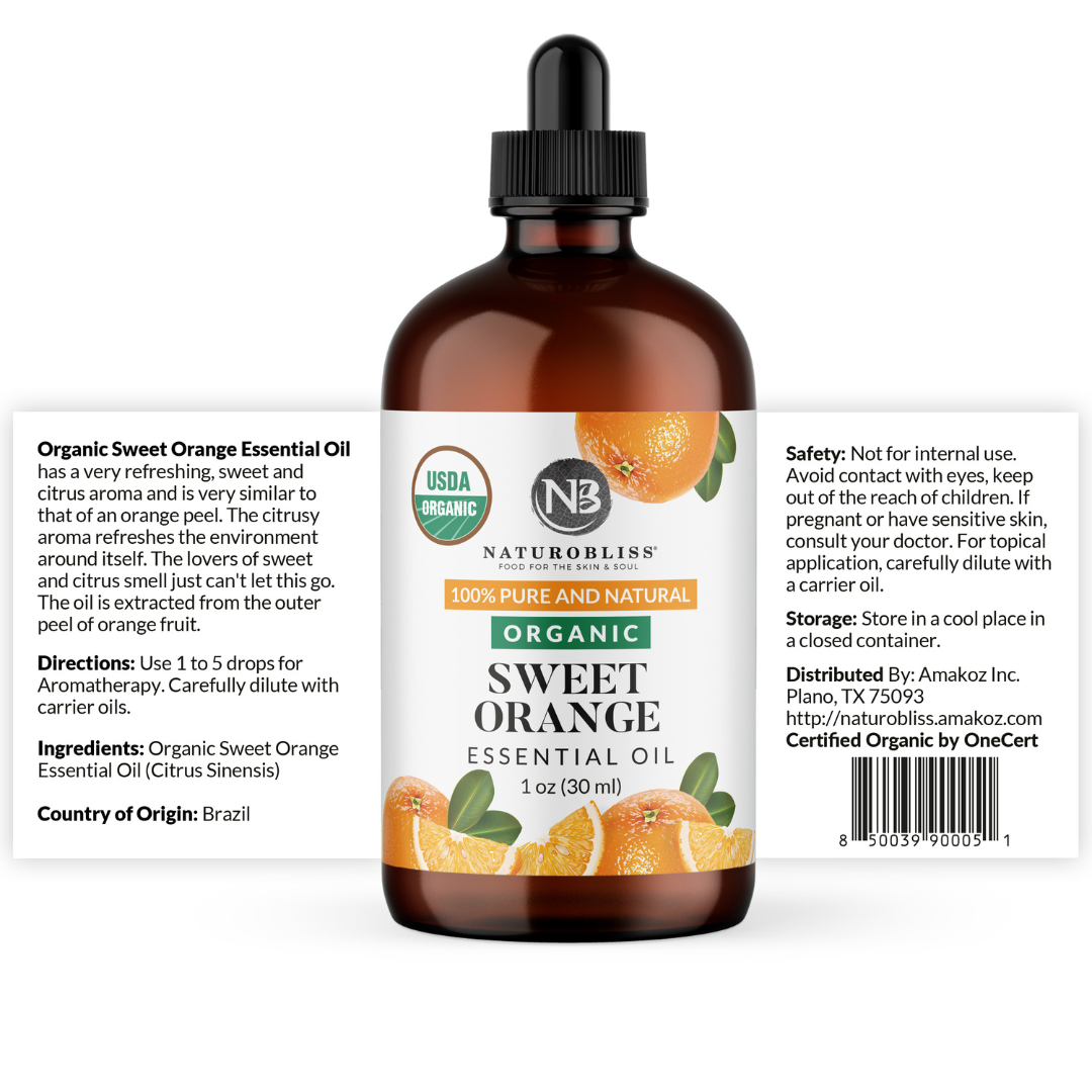 best organic orange essential oil
