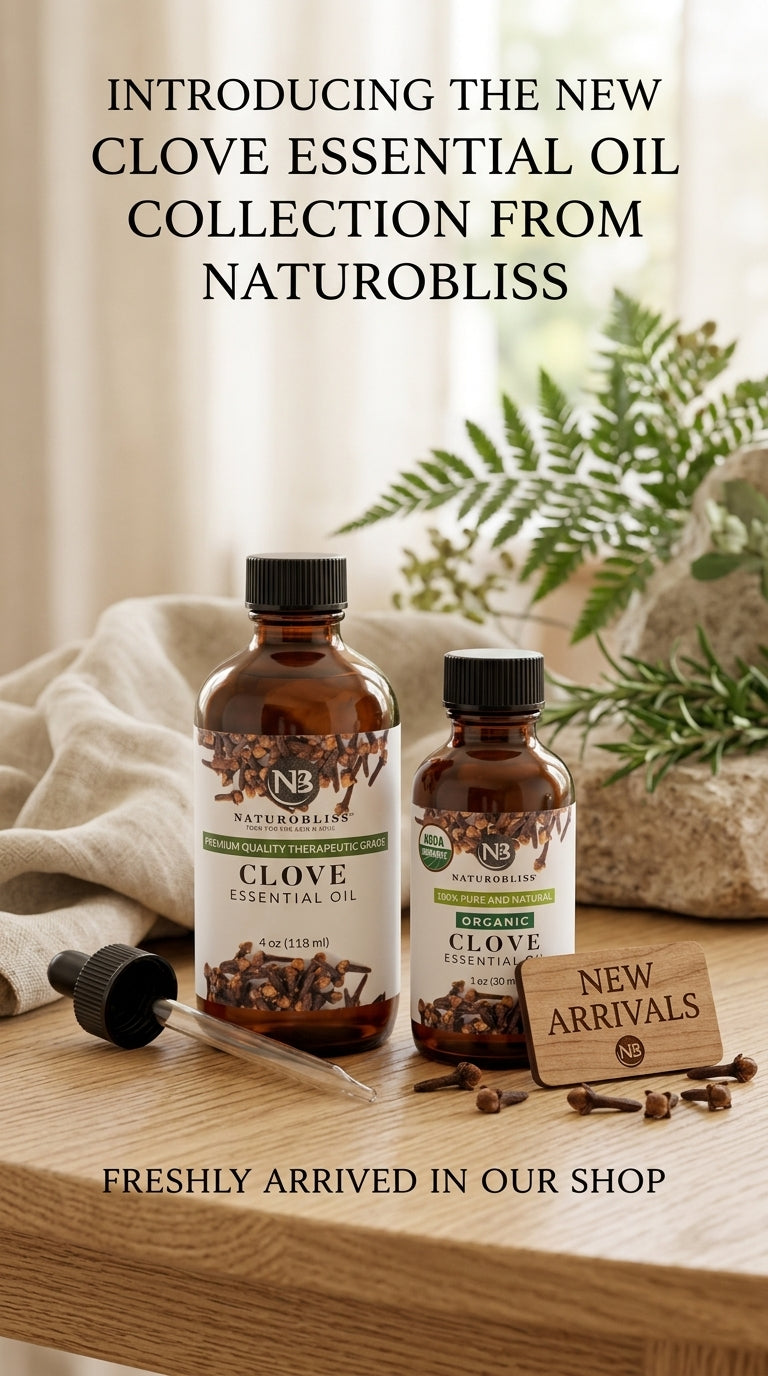 Introducing the New Heart of Wellness: Our 100% Pure Clove Essential Oil