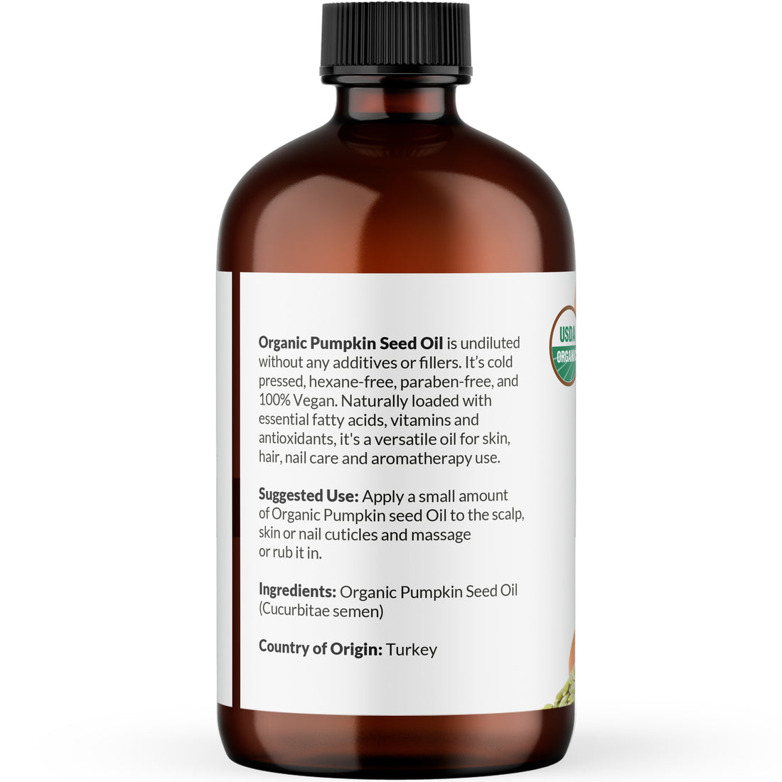Pumpkin Seed Oil (USDA Organic) (4 oz)