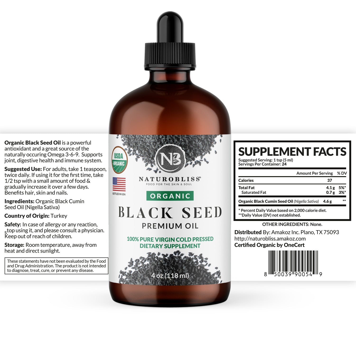 Black Seed Oil (4oz)