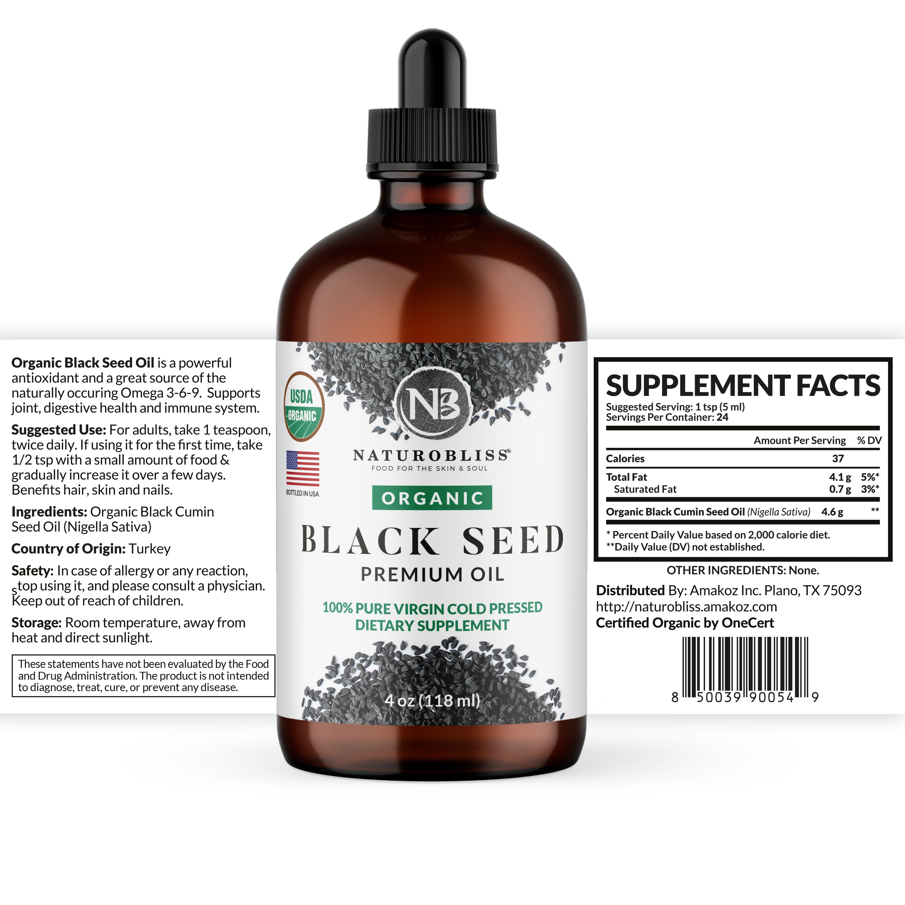 Black Seed Oil (4oz)