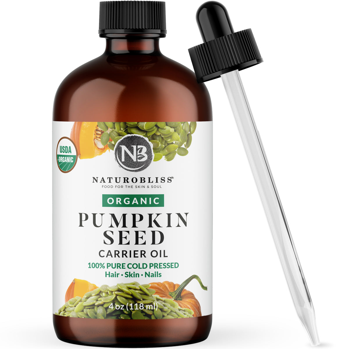 Pumpkin Seed Oil (USDA Organic) (4 oz)