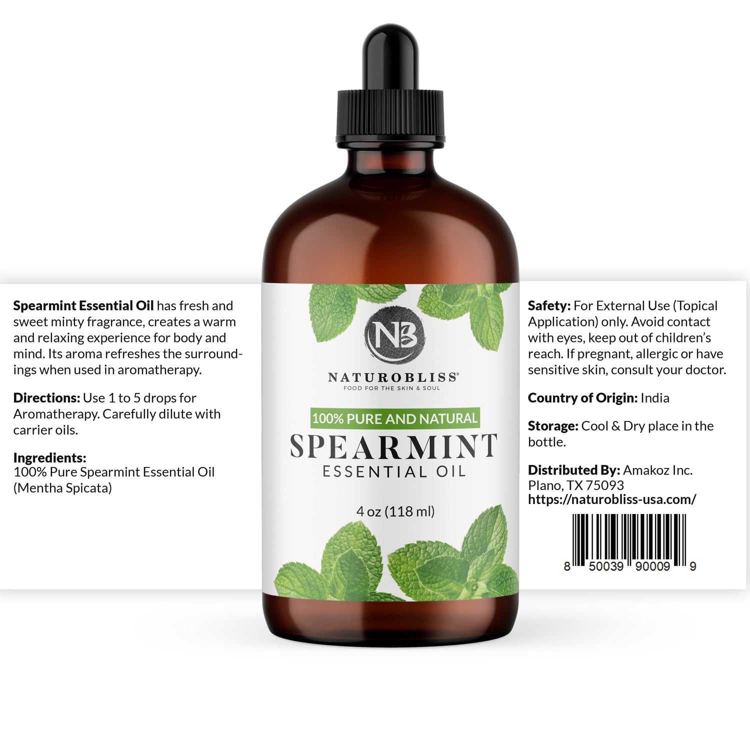 100% Pure Spearmint Oil