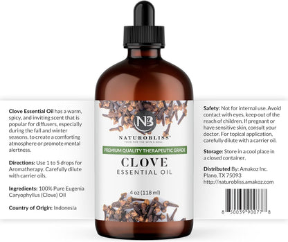Clove Essential Oil (4oz)