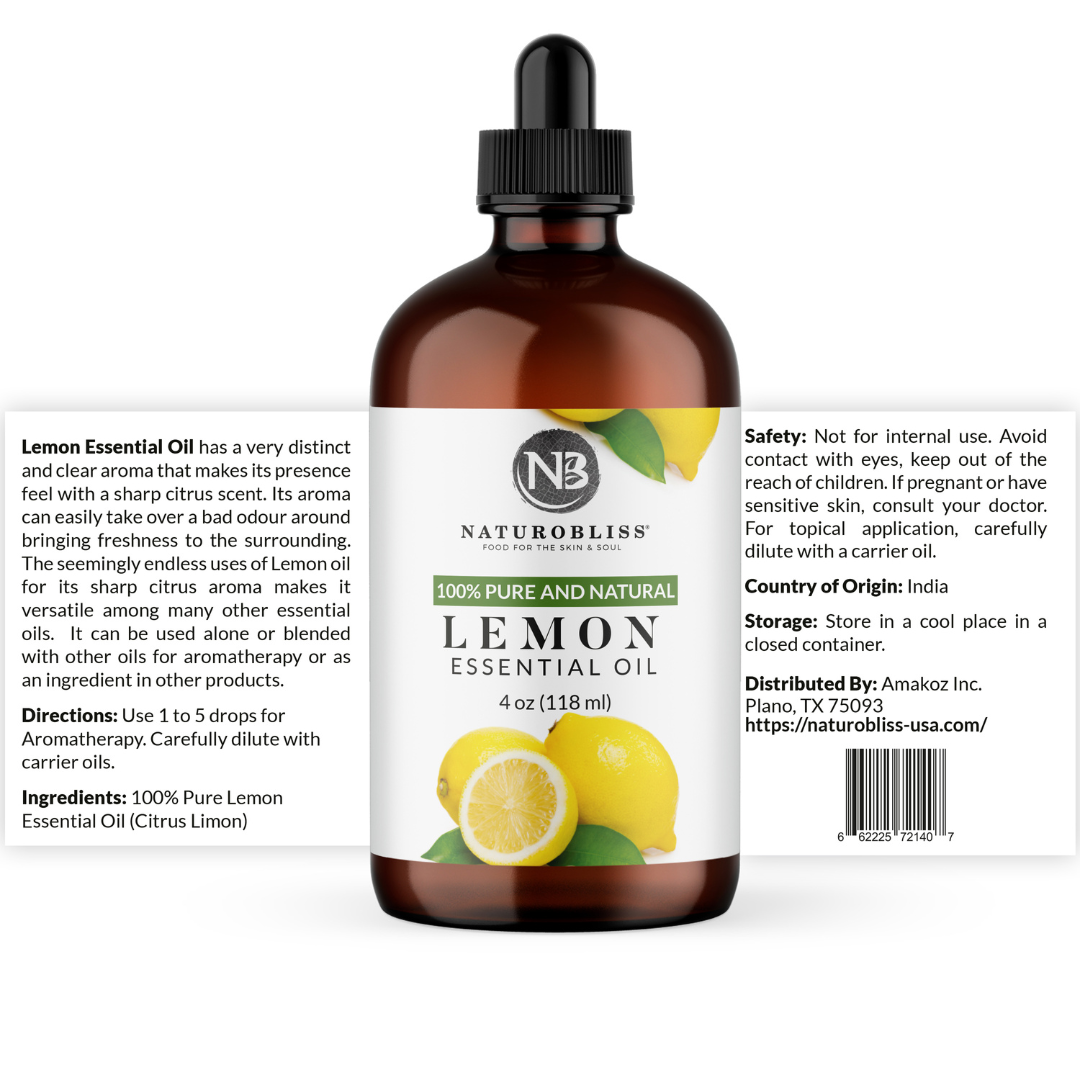 NaturoBliss Lemon Essential Oil