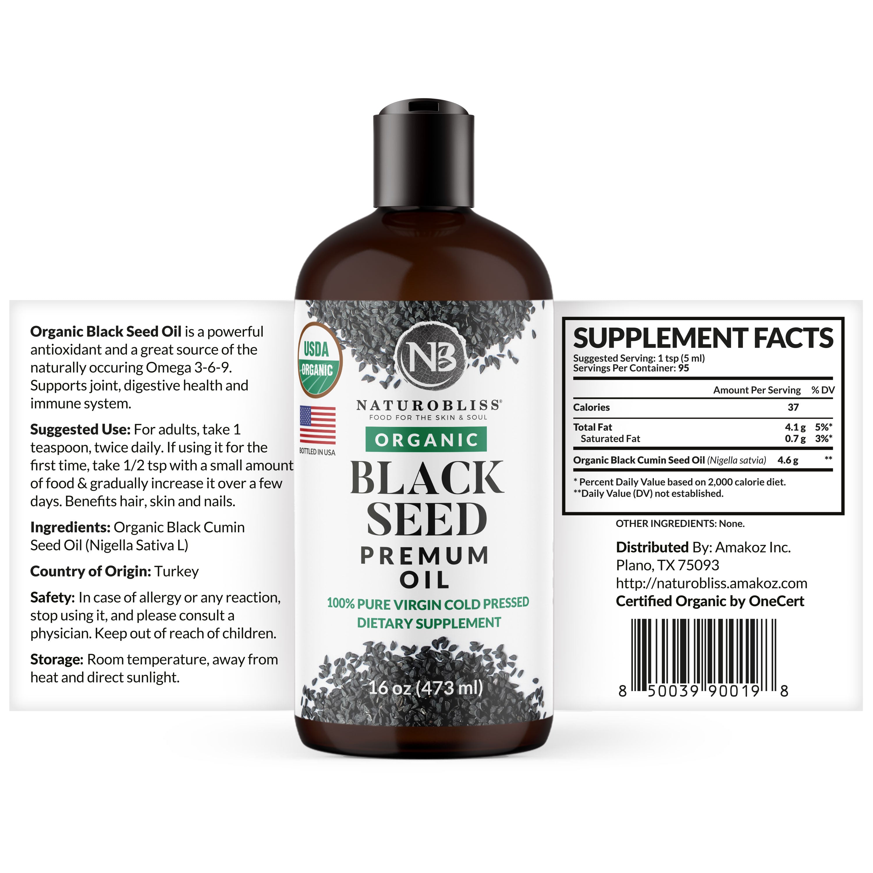 Organic Black Seed Oil